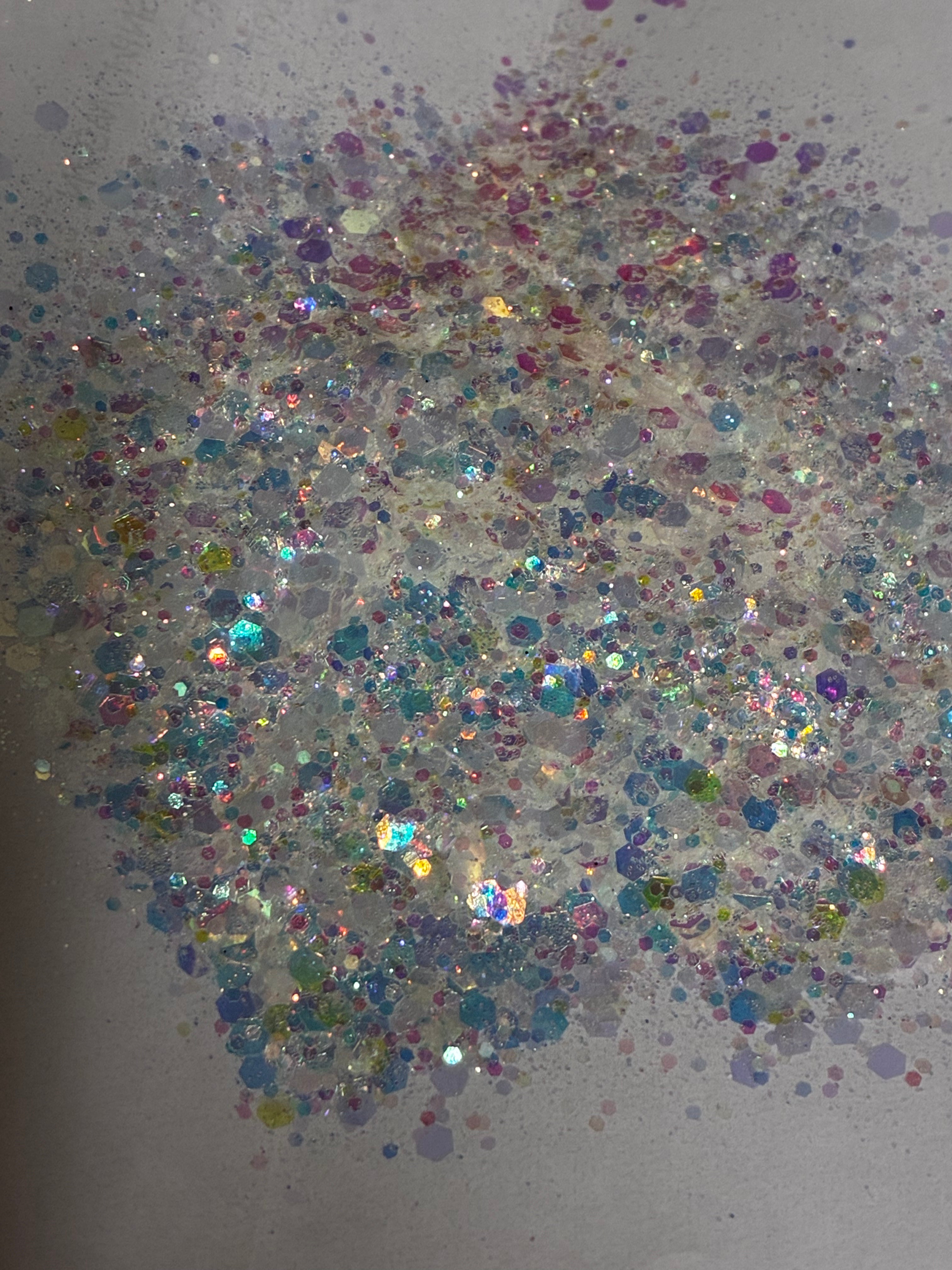 Heavenly Chunky Mix – Opal Rainbow Glitter