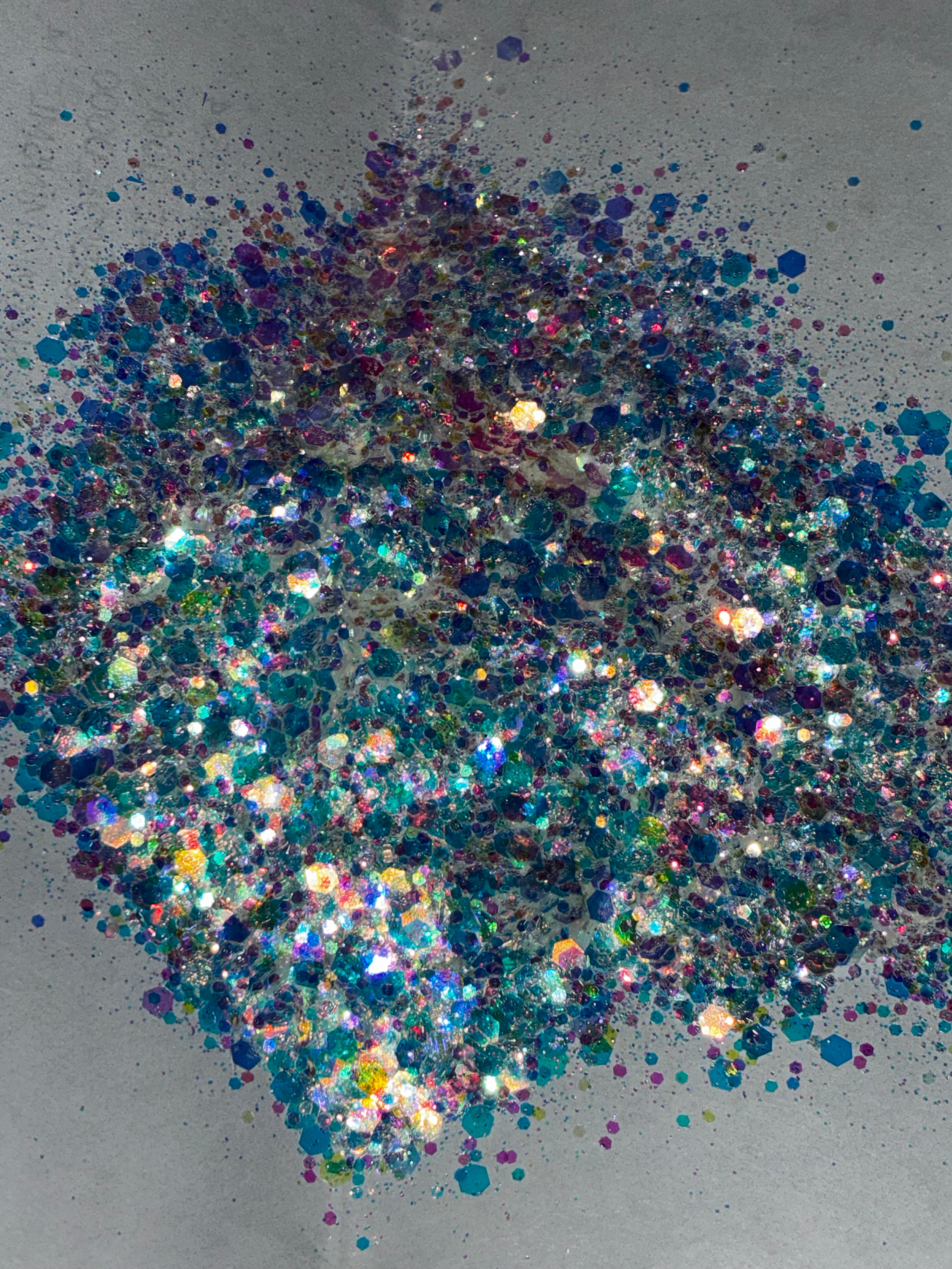 Heavenly Chunky Mix – Opal Rainbow Glitter