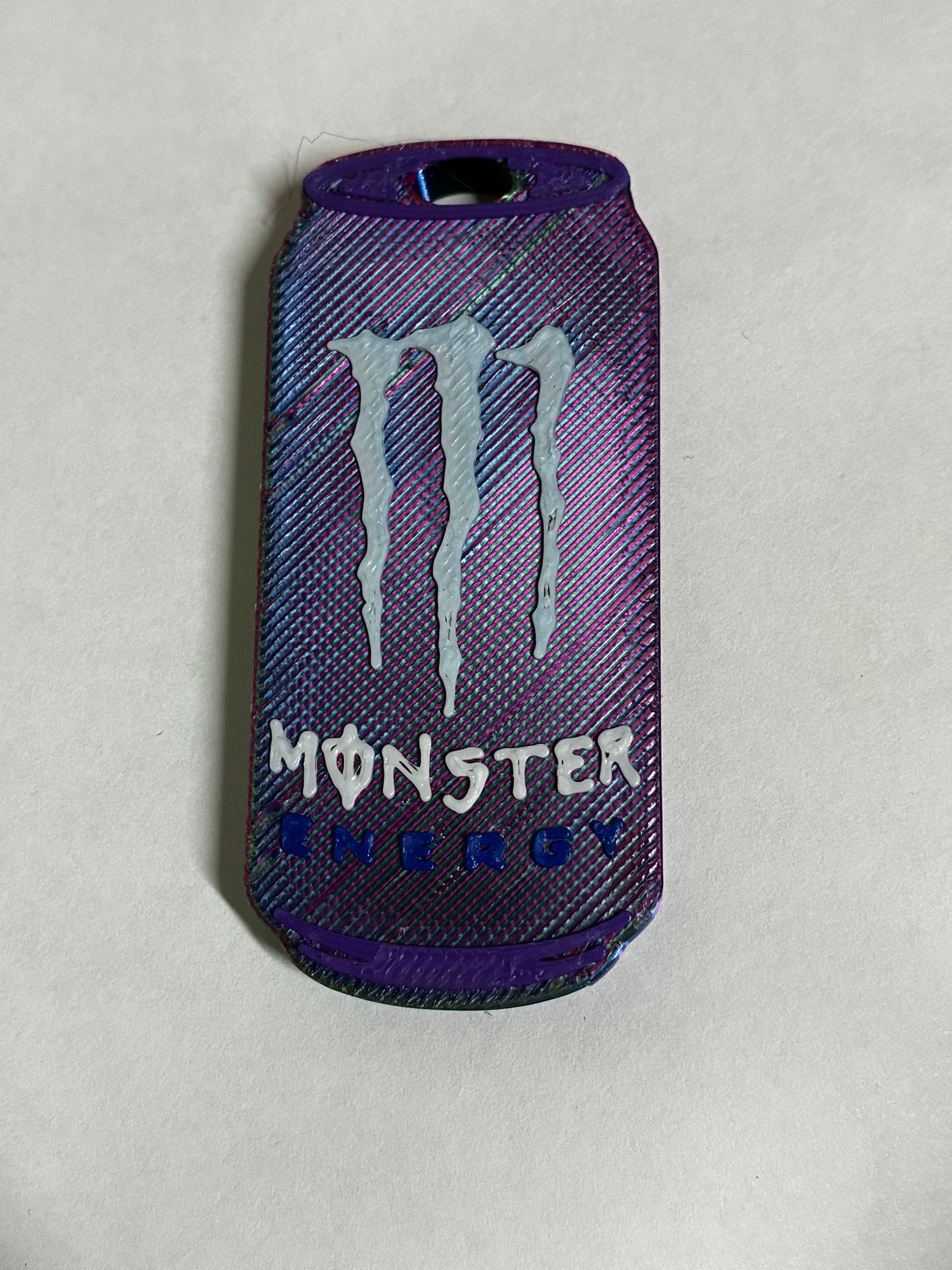 monster can opener keychain